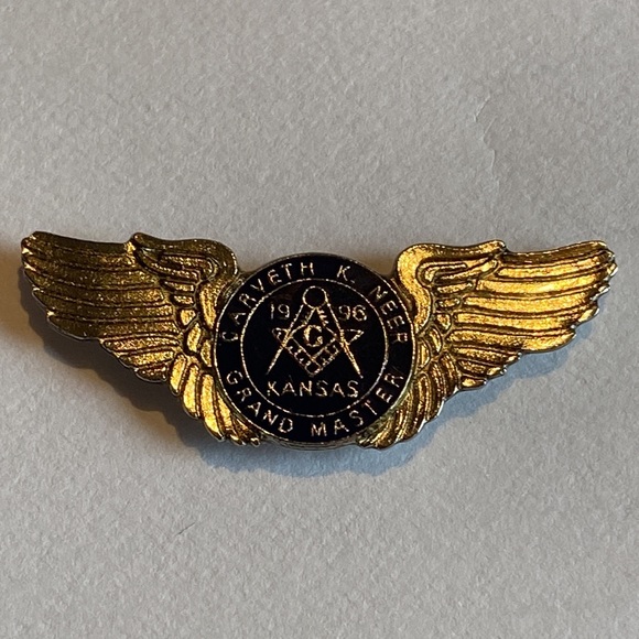 Free mason master Caveth K Neer  1996 Kansas - Picture 3 of 7